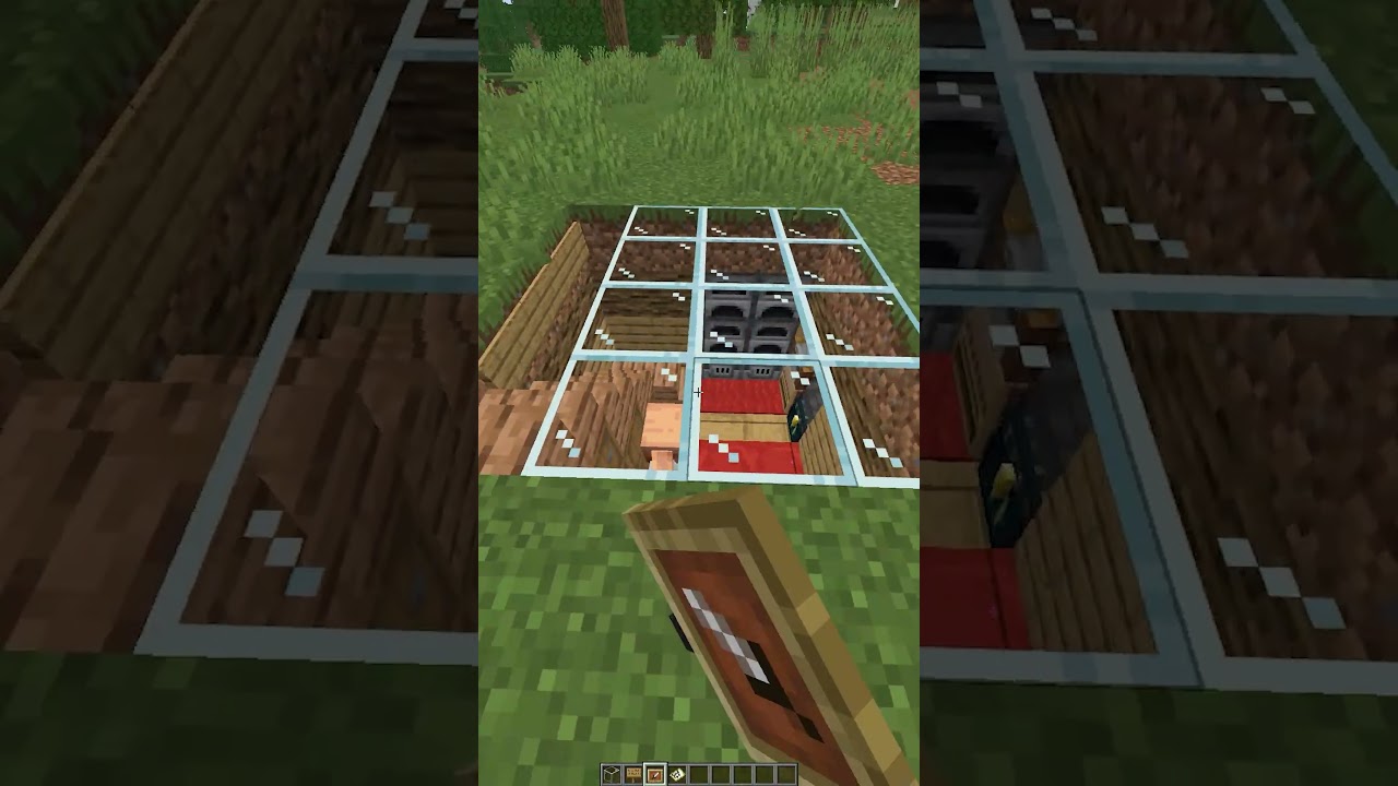Minecraft Fake Grass...🤯 (World's Smallest Violin) #minecraft #shorts