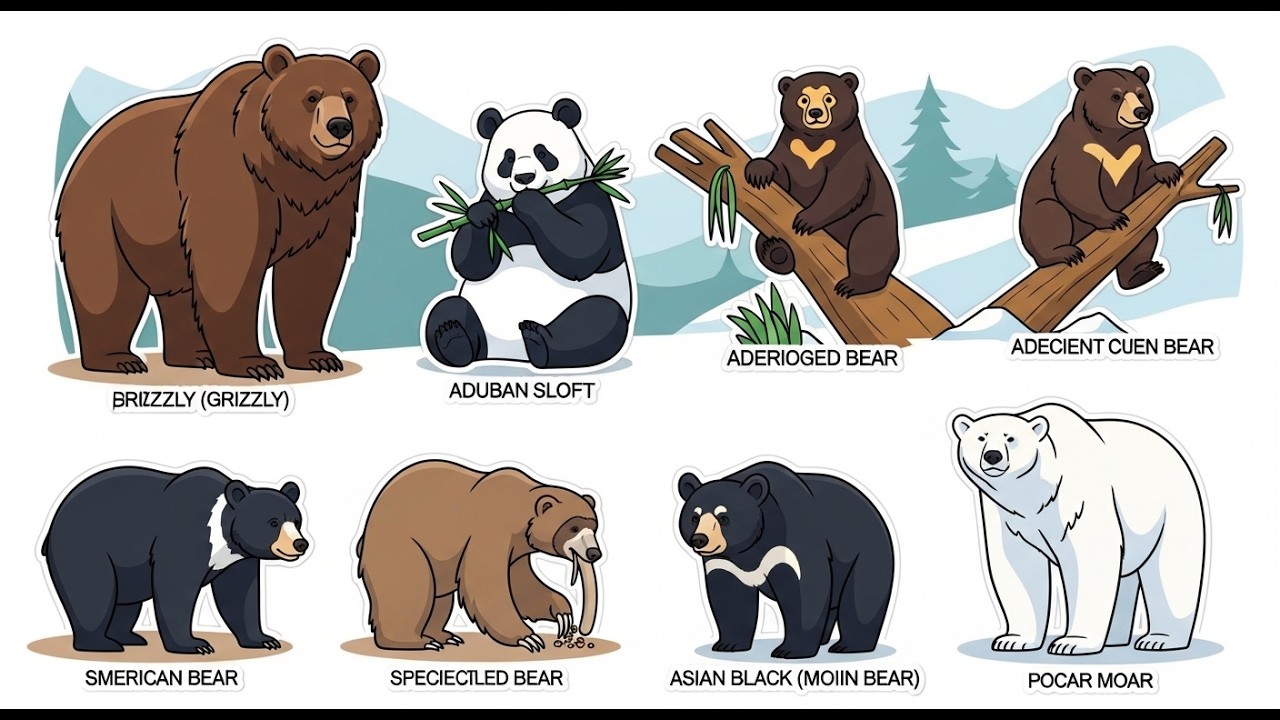 The 8 Strongest and Most Interesting Bear Species in the World Do You Really Know Them