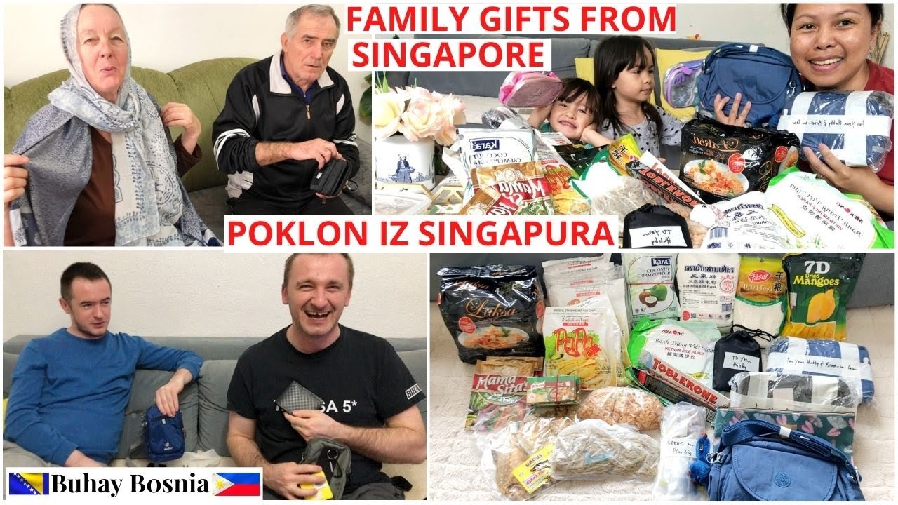 Poklon iz Singapura | Family Gifts from Singapore | Pinadalhan kami ng regalo ng subscriber ko