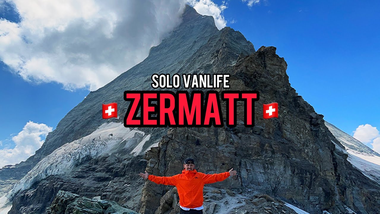 Crazy views around Zermatt! 3 hikes in 3 days - Solo Vanlife Switzerland 🇨🇭