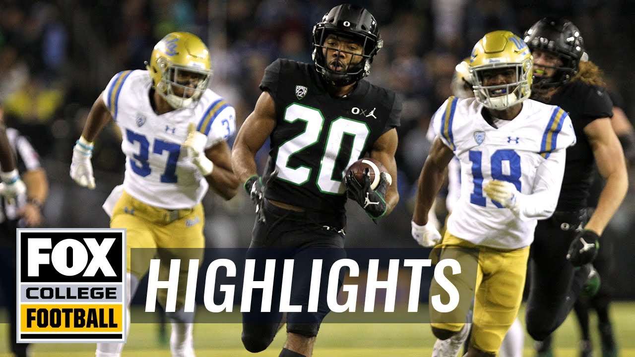 Oregon vs. UCLA | FOX COLLEGE FOOTBALL HIGHLIGHTS
