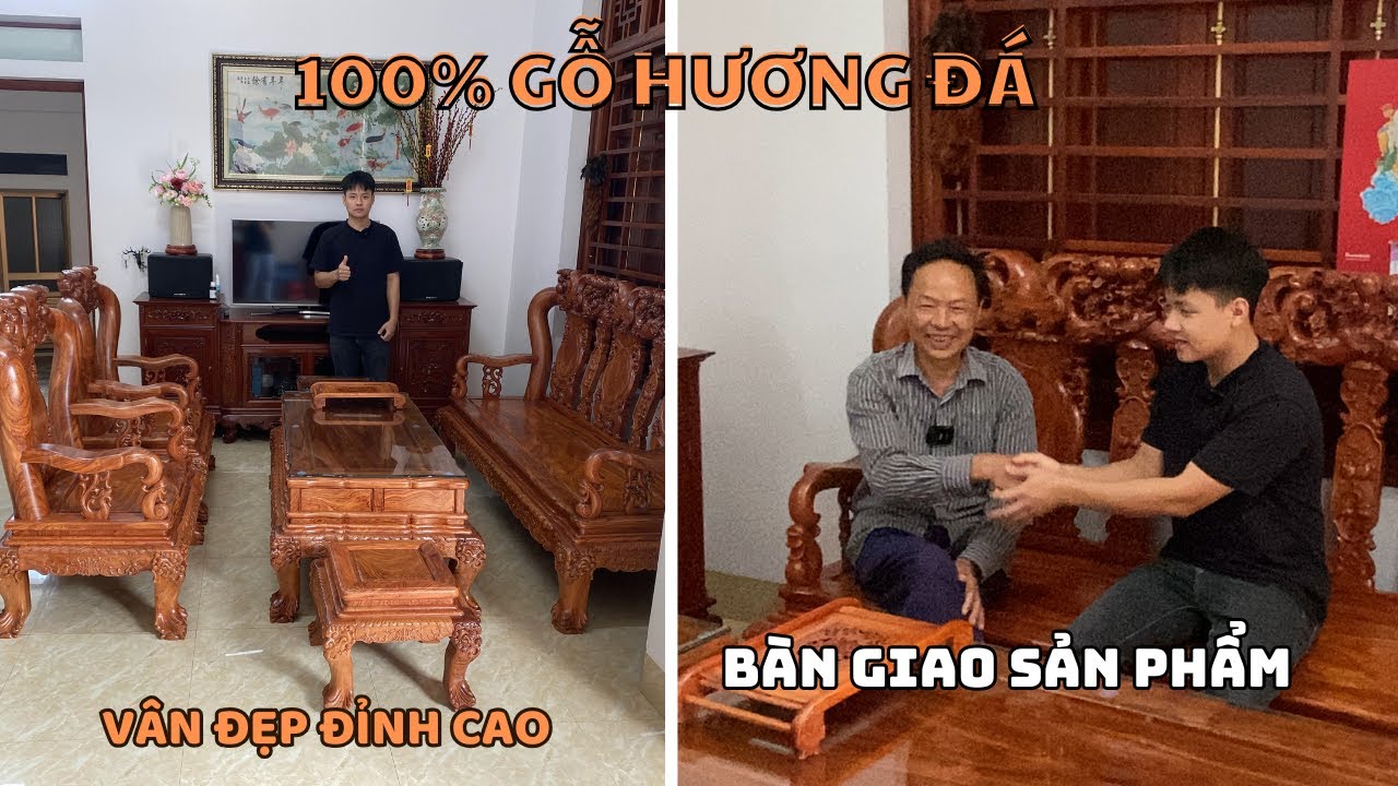 Cảm Nhận Thực Tế Của Khách Hàng Về Sản Phẩm Quốc Đào Chim Chân Cột 12 Gỗ Hương Vân Bên Quân Nga