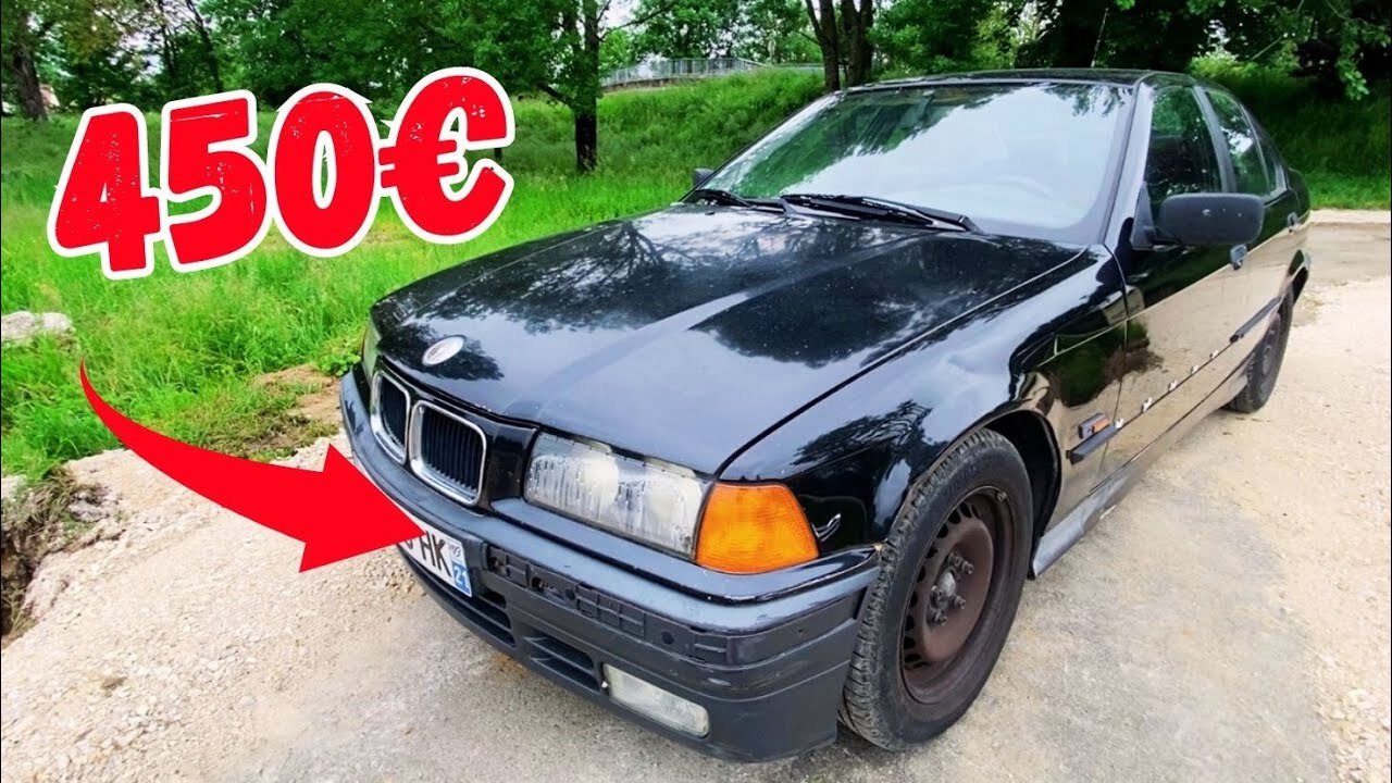 J’ACHÈTE UNE BMW 318 TDS E36 A 450 EUROS !