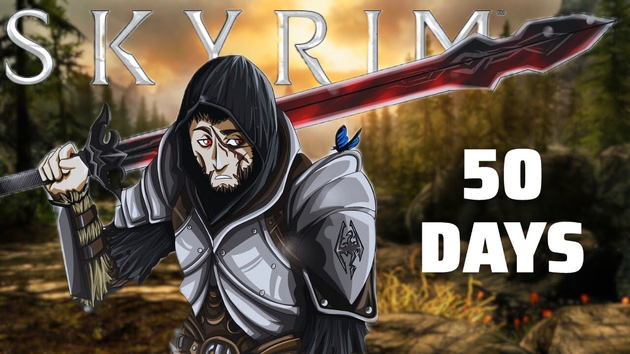 I Spent 50 Days In Skyrim Legendary Survival...This Is What Happened