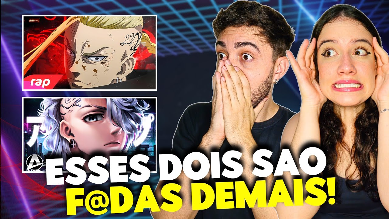 ♪ Rap do Draken + Mitsuya | 7 Minutoz & Anirap (Tokyo Revengers) React