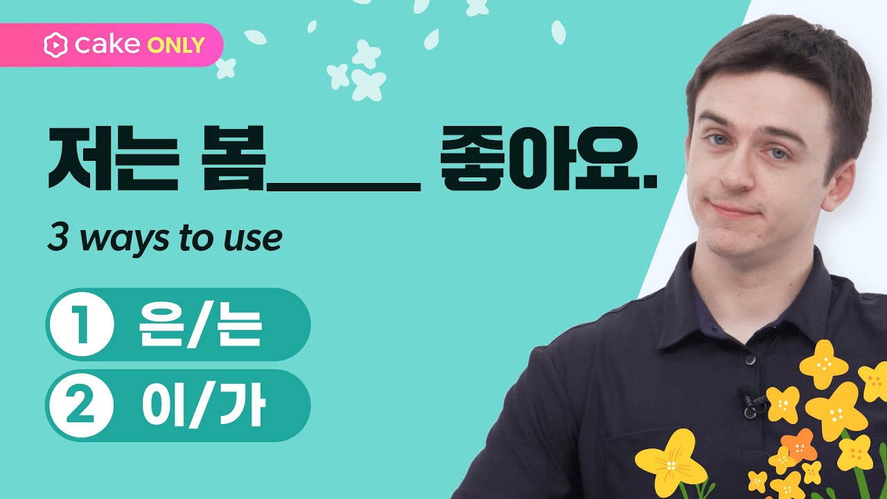 Topic & Subject Particle 은/는 vs. 이/가 | Korean Grammar Breakdown