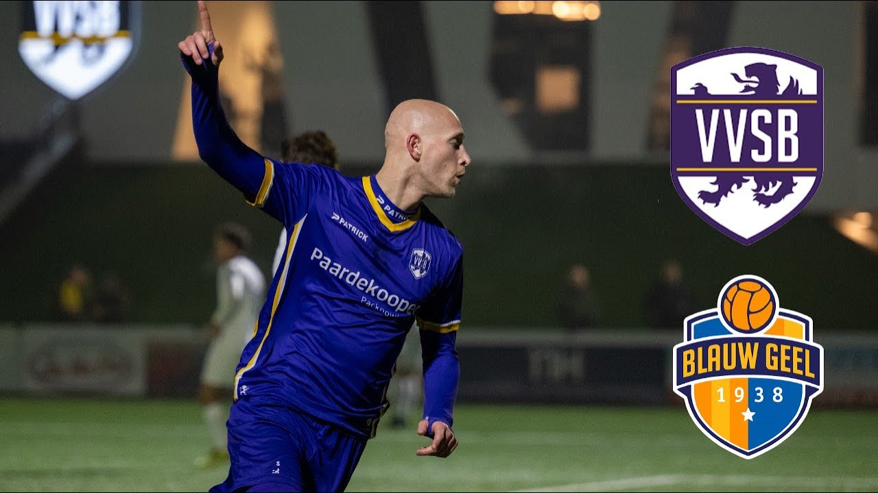 VVSB HEEFT MOEITE TEGEN DE NUMMER VIER! | VVSB - Blauw Geel '38 | Samenvatting | VVSB TV 2022/2023
