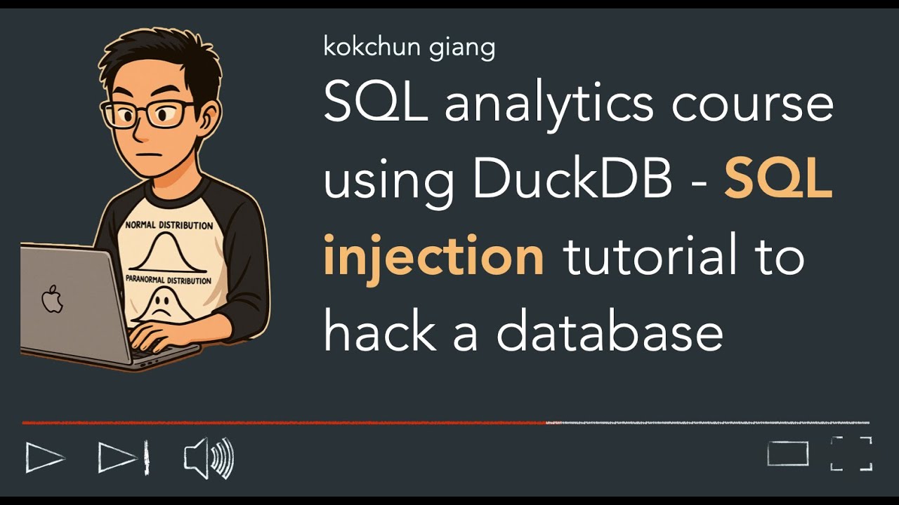 Курс по SQL-аналитике с использованием DuckDB — Взлом базы данных с помощью SQL-инъекций