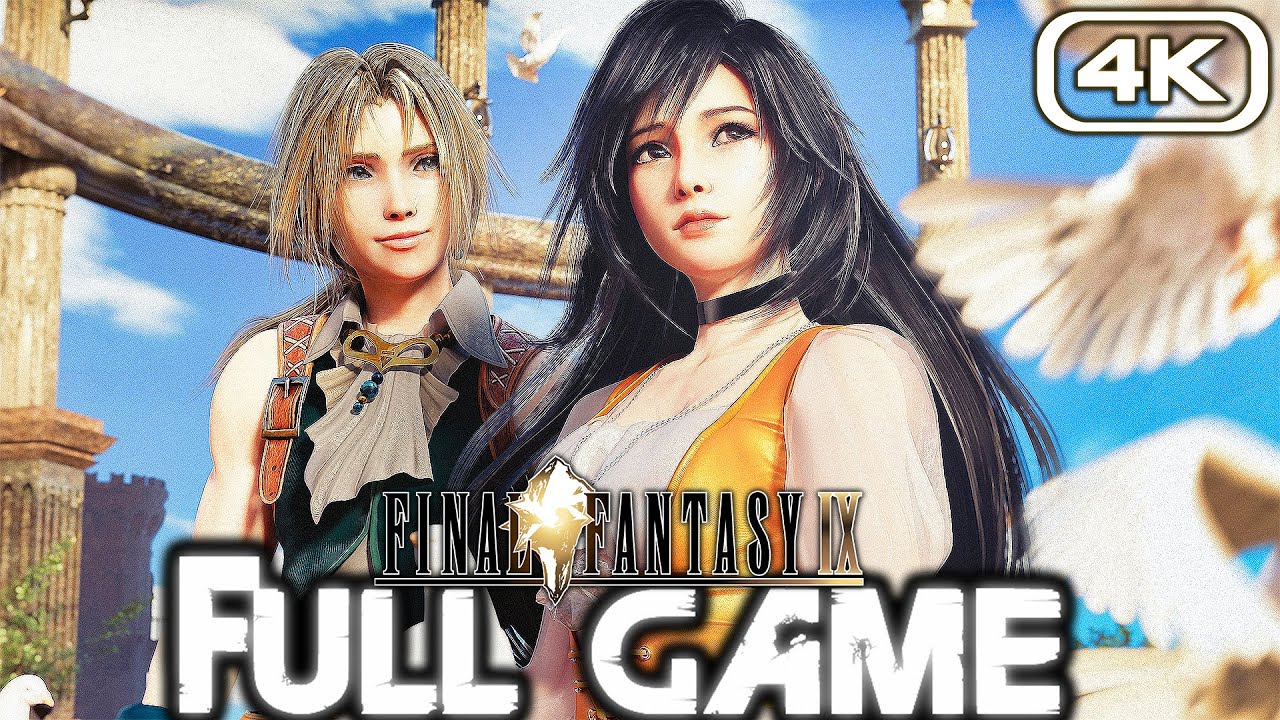 FINAL FANTASY IX REMASTERED Gameplay Walkthrough FULL GAME (4K ULTRA HD) No Commentary