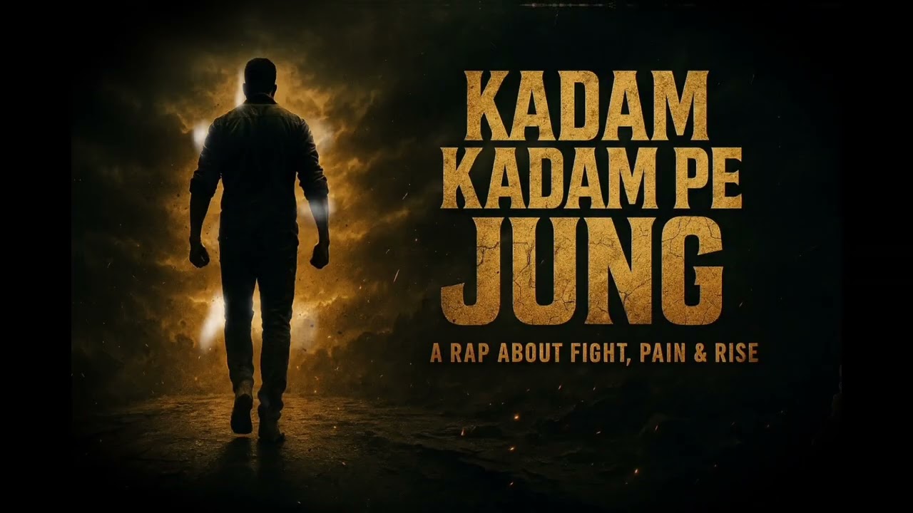 Kadam Kadam Pe Jung | Hustle Rap Anthem🔥 | Fight • Pain • Rise