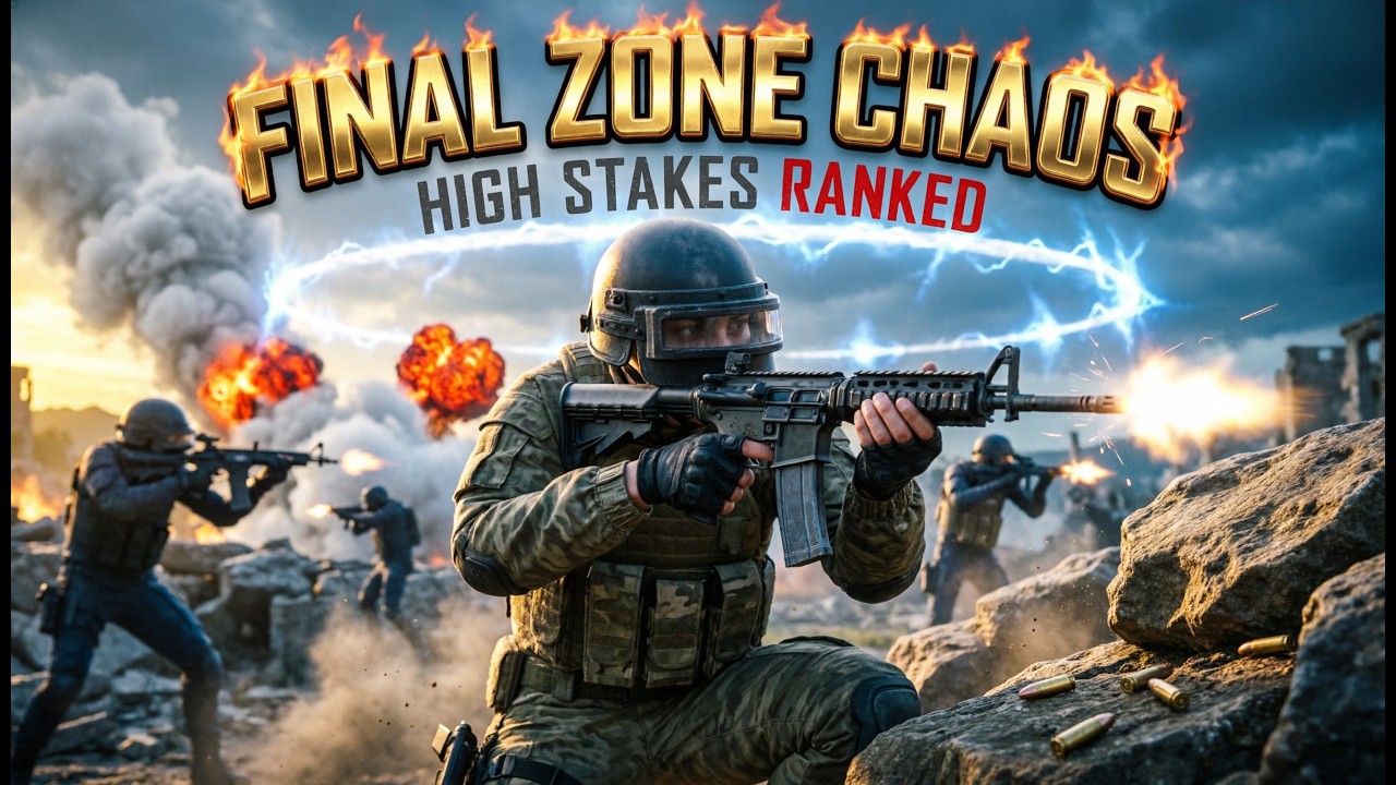 PUBG Mobile: Intense Final Circles — Every Decision Mattered! (Ranked TPP 4K)