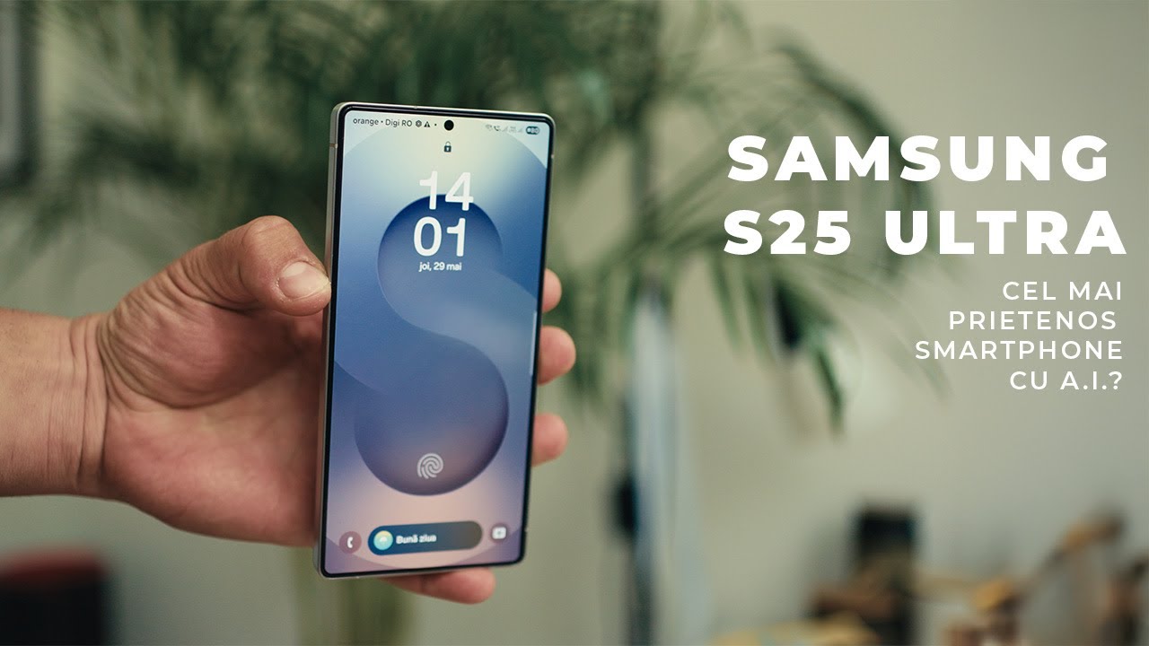 Inteligenta Artificiala de pe Samsung Galaxy S25 Ultra. Cel mai prietenos smartphone cu AI