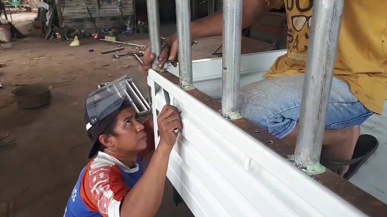 ESTIMASI BIAYA BIKIN PAGAR LOAD BAK ISUZU  TRAGA 2020 ( 2 )