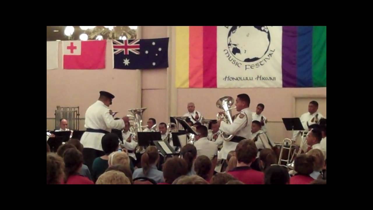 Royal Tongan Police Band - Carnival of Venice - HD