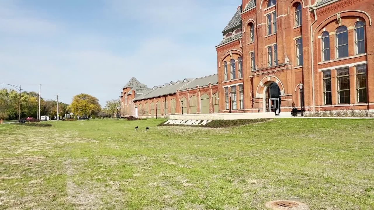 Chicago Scene at the Pullman National Monument