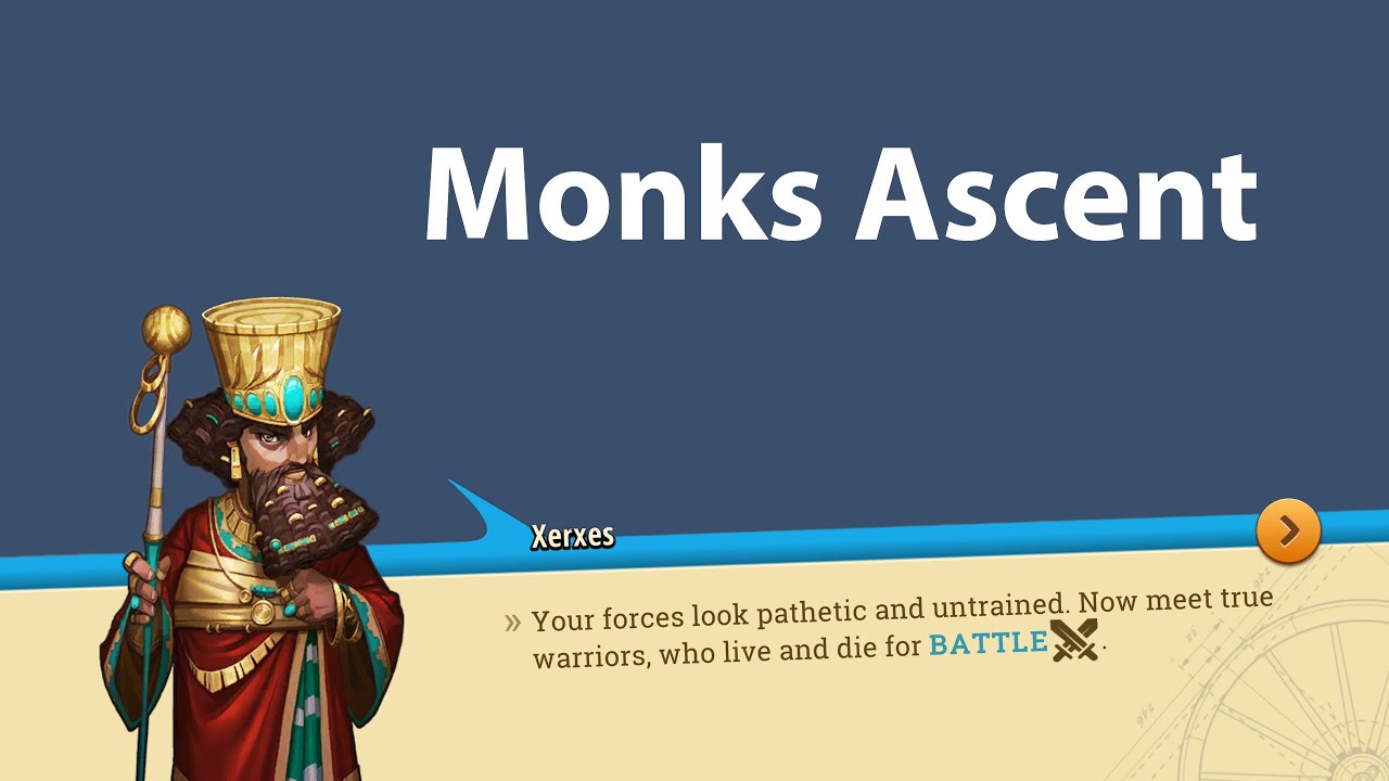 Rise of Cultures Monks Ascent Battle Guide #02 Classic Greece