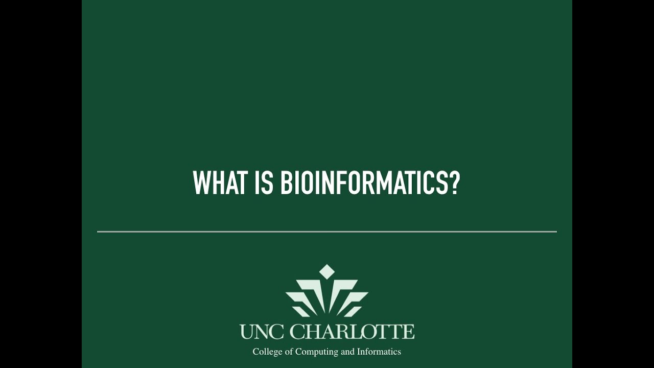 Bioinformatics MS program at UNC Charlotte