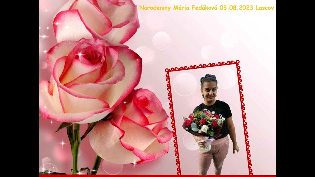 Narodeniny Mária Fedáková 03.08.2023 Lascov