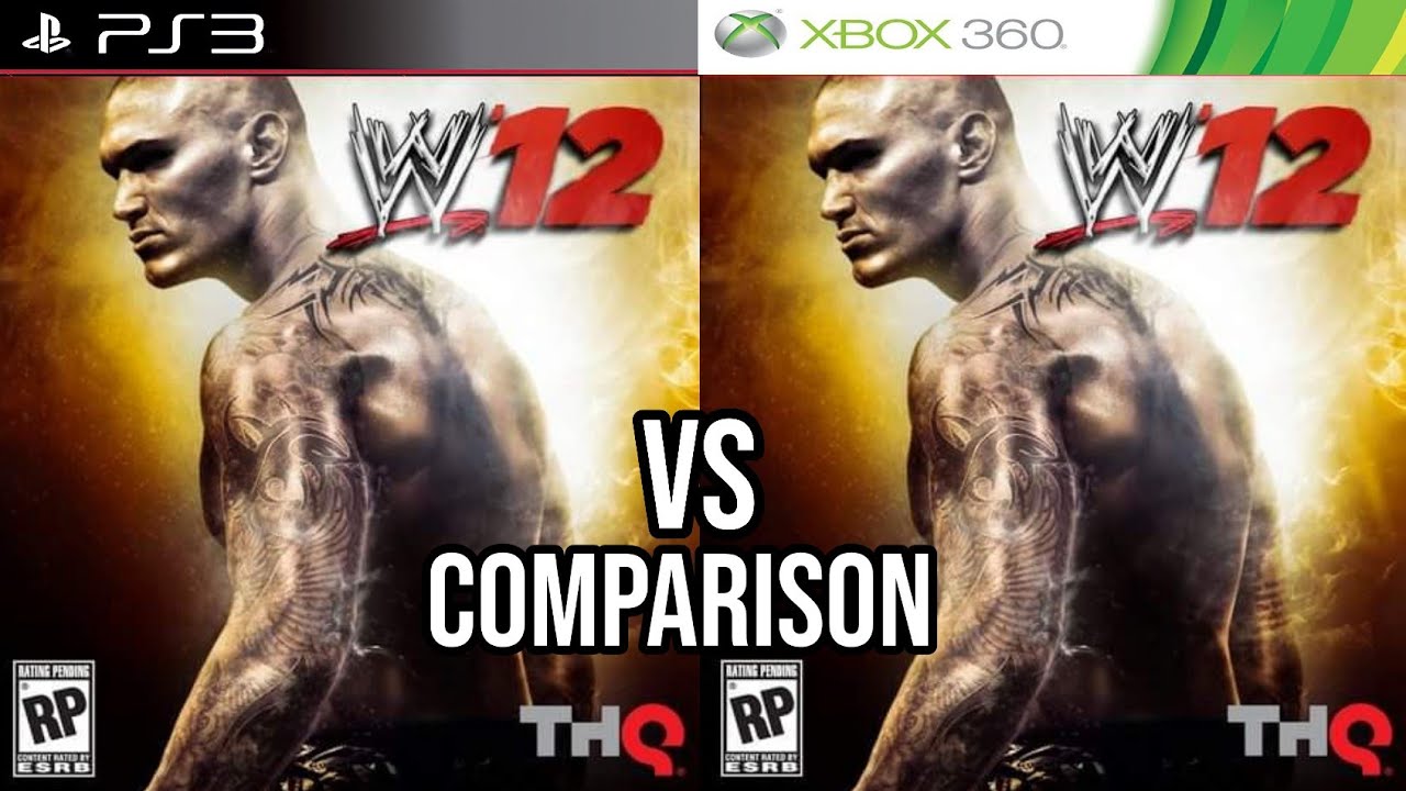 WWE 12 PS3 Vs Xbox 360