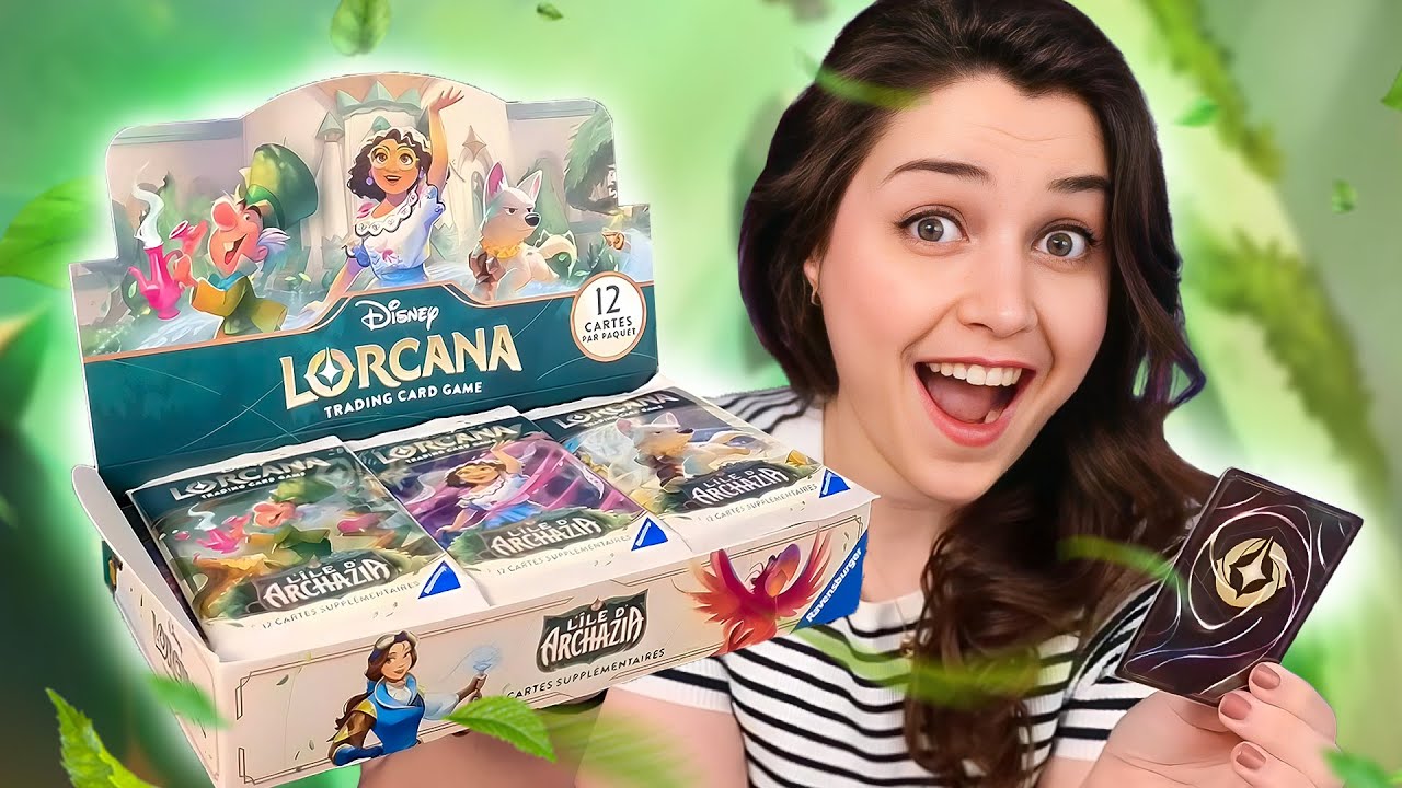 UNE ENCHANTÉ DANS MA DISPLAY LORCANA DU SET 7 : L'ÎLE D'ARCHAZIA !!!