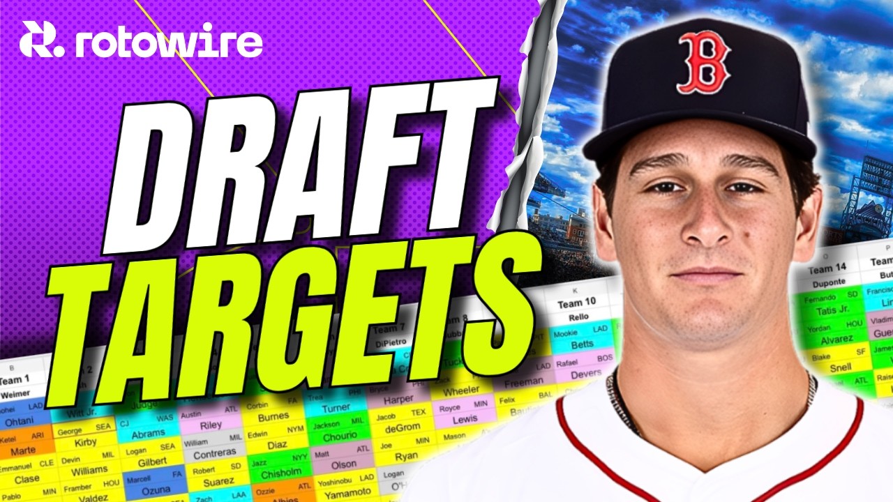 15 Players Experts Are Targeting in EVERY Fantasy Baseball Draft