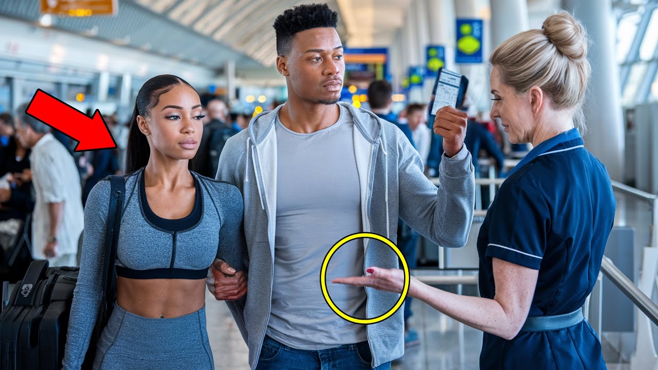 Airline Staff Sneers at Black Couple’s “Budget Tickets” — Freeze When Pilot Calls Them VIP Guests...
