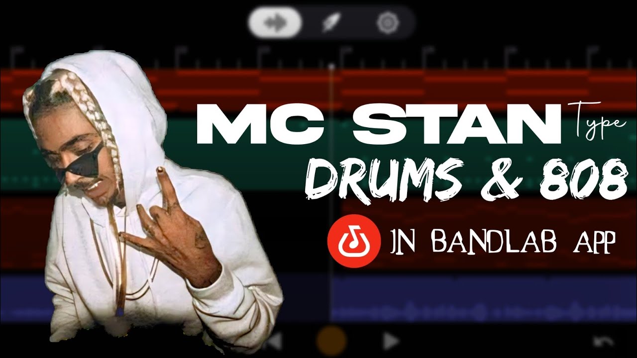 MC ST&Delta;N Type 808 and Drums | Bandlab Tutorial