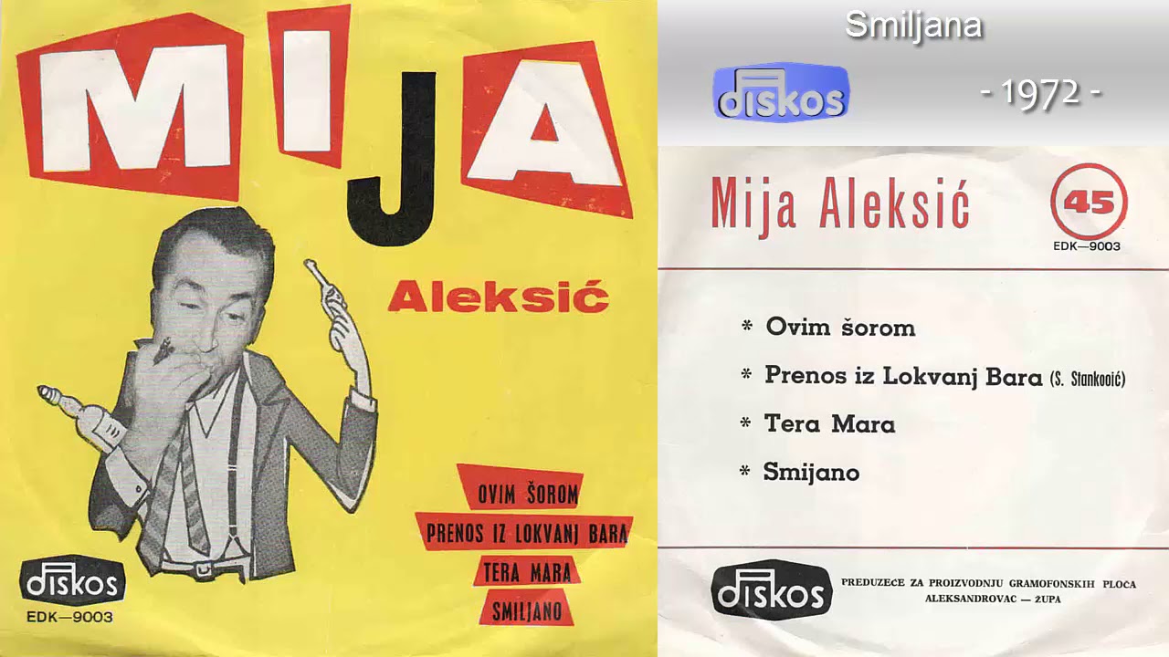 Mija Aleksic - Smiljana - (Audio 1972)