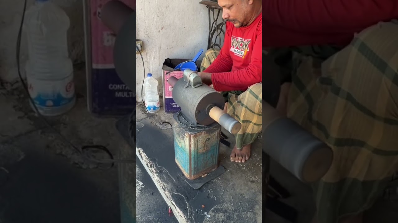 Handmade leather shoe 👞 manufacturing #shorts #shortvideo 