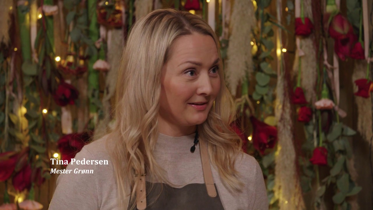 Blomstertips fra Julekveld med Pr&oslash;ysen - borddekking til jul