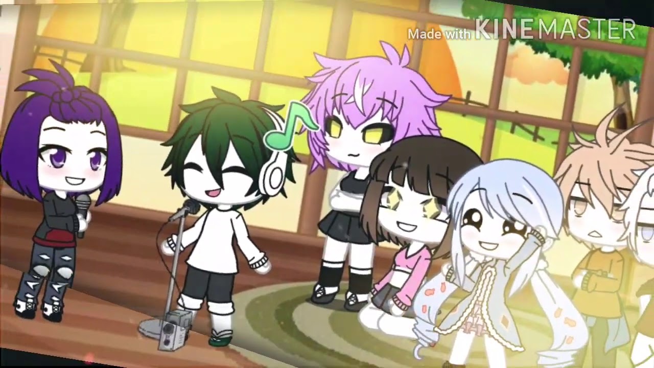 deku and jirou have a singing battle-GLNV