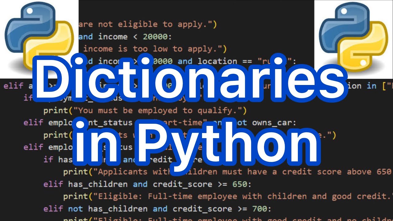 Словари в Python