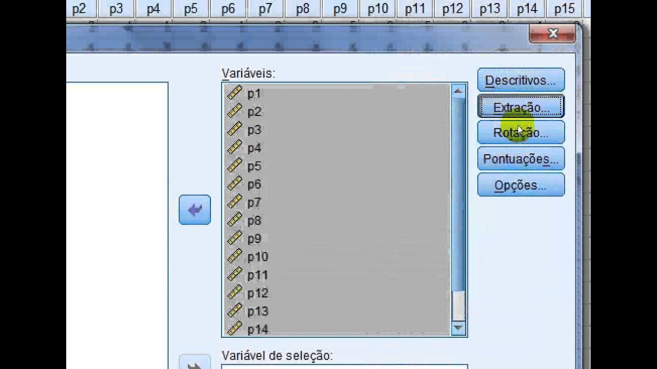 Aula - Analise Fatorial Exploratoria SPSS escala ansiedade