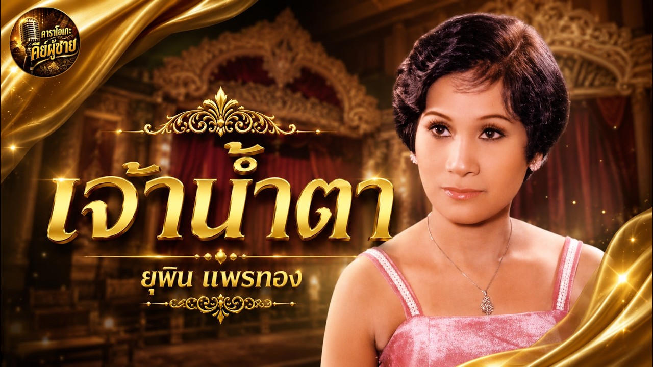 เจ้าน้ำตา - คาราโอเกะ คีย์ผู้ชาย