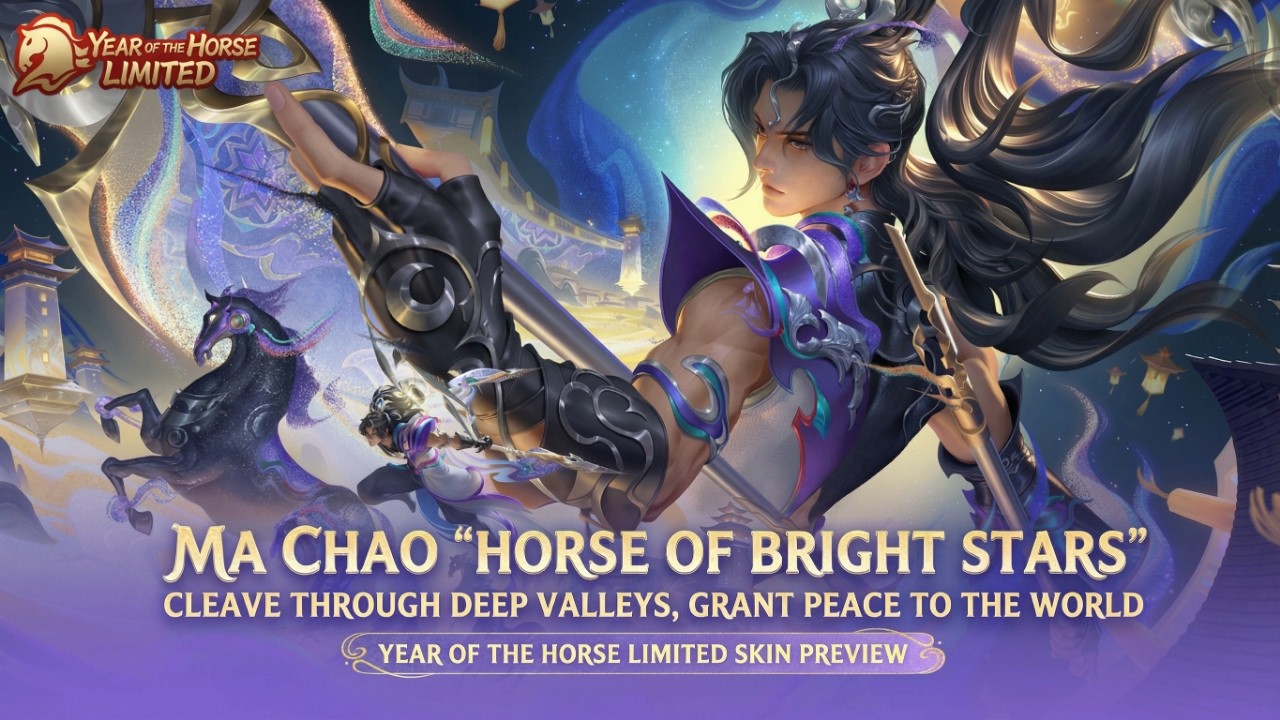 Ma Chao New Legendary Skin Reveal! | Year of the Horse LNY 2026 | Honor of Kings CN