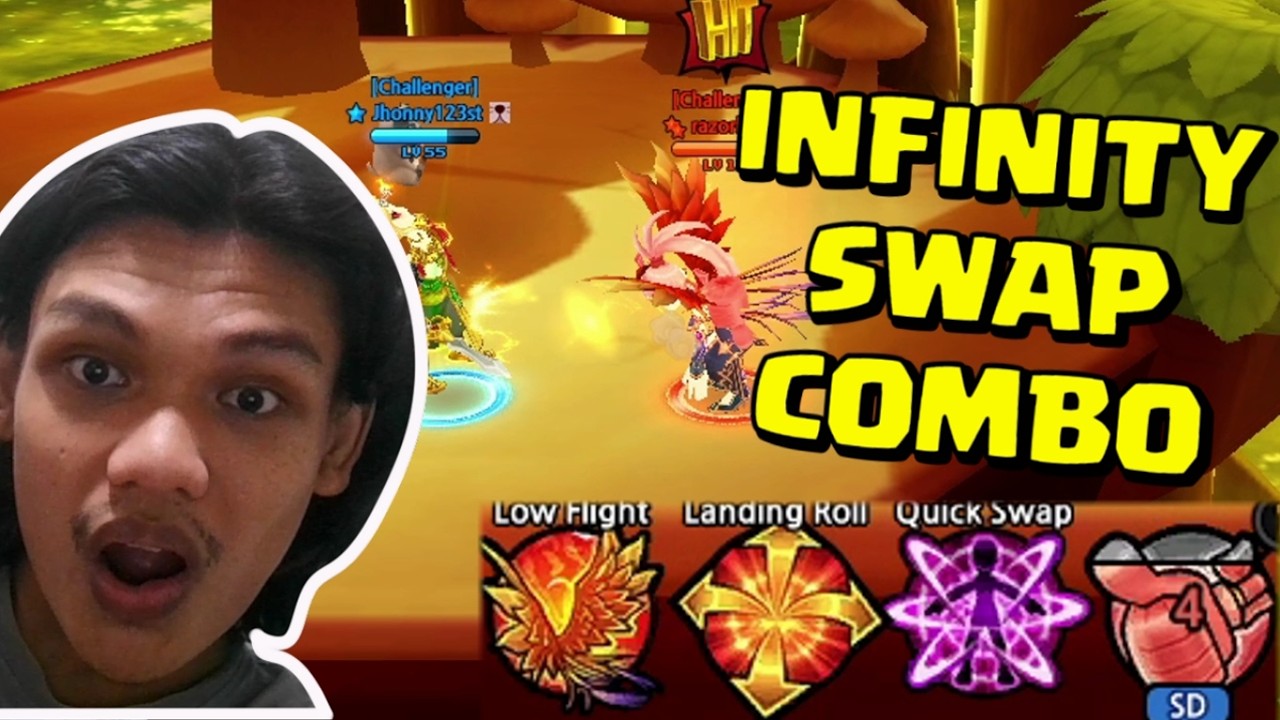 Infinity combo Hanny Wings Lost Saga Origin