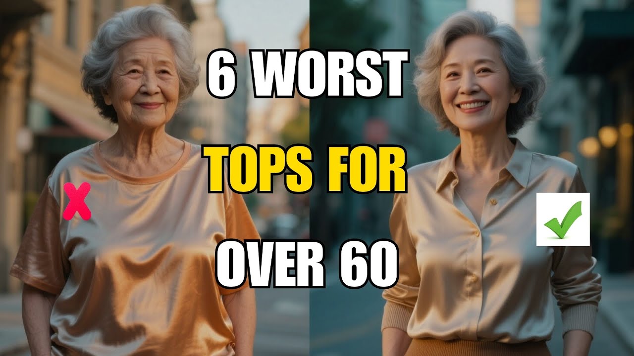 💕Women Over 60: STOP Wearing These 6 Tops &mdash; They&rsquo;re Secretly Aging You!(Here&rsquo;s What to Wear Instead)