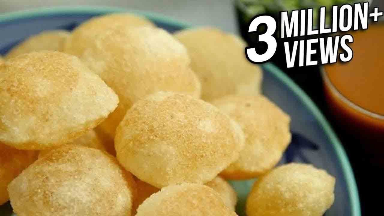 How To Make Puri For Pani Puri | Golgappa Puri Recipe | Perfectly Crisp Puri Recipe By Ruchi Bharani