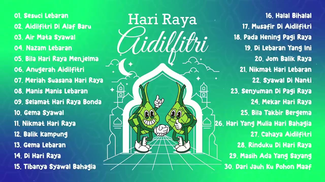 30 Lagu Raya Terbaik | Hari Raya 2025 | Raya Raya Raya