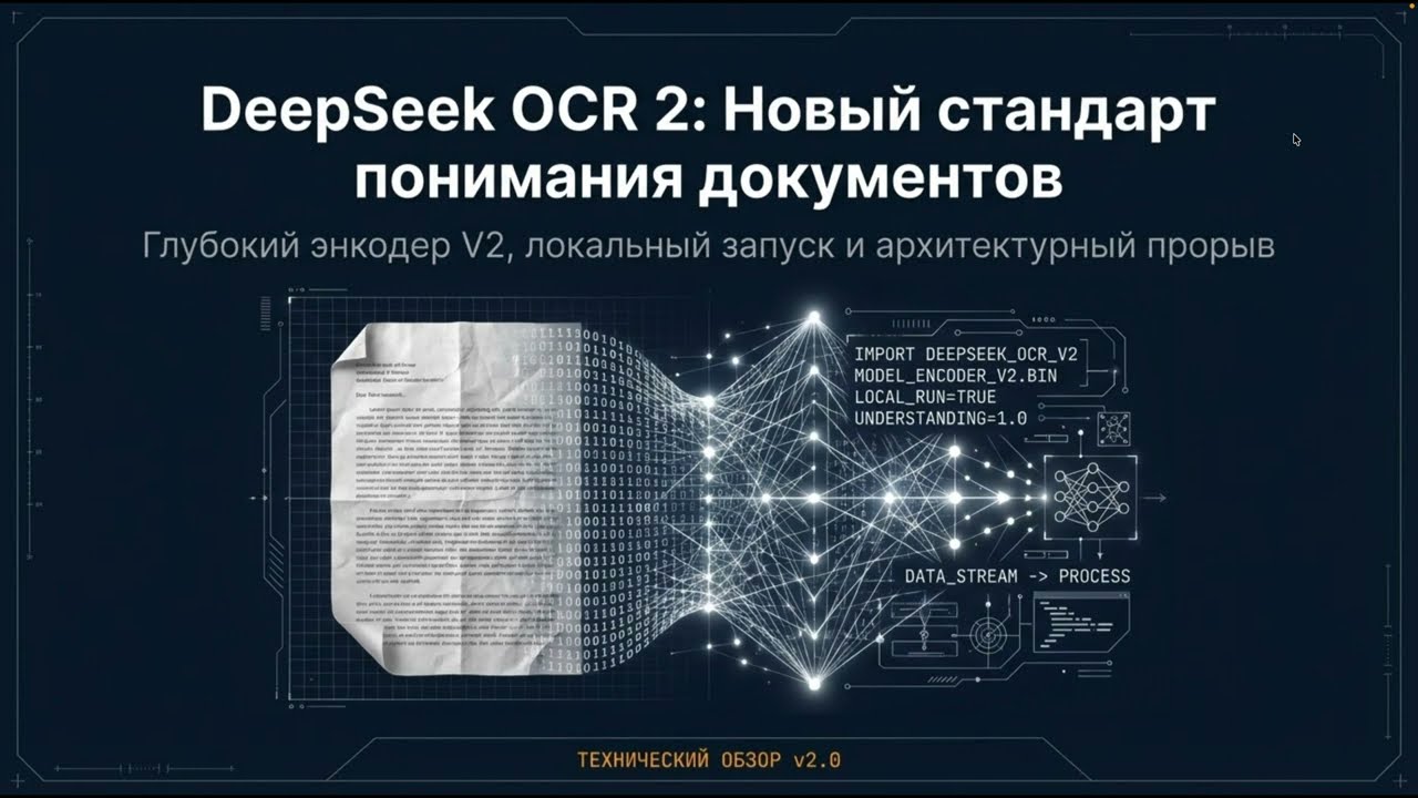 Локальная установка и тестирование DeepSeek OCR 2