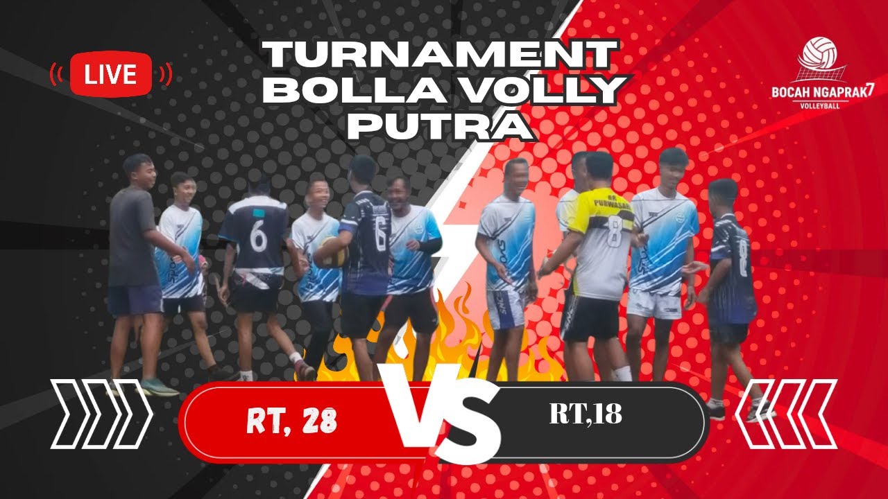 VOLLYBALL PUTRA antar RT  desa Parigi 