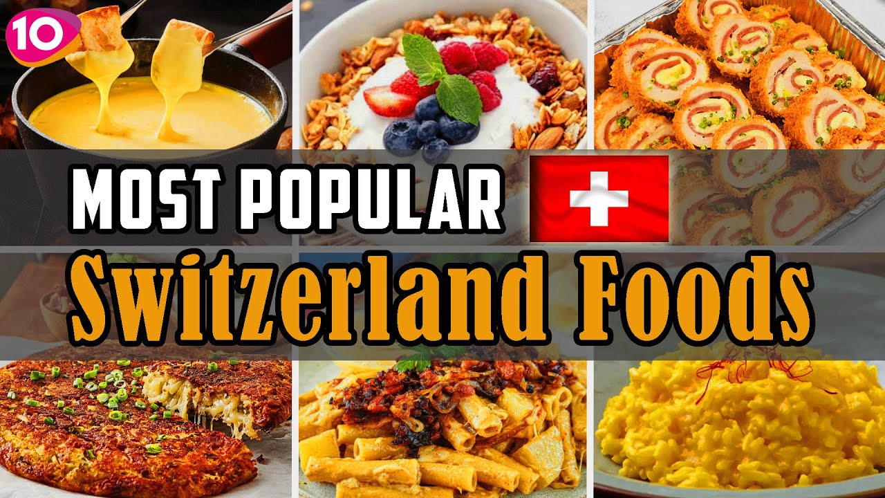 Incredible Top 10 Most Popular Dishes in Switzerland || Traditional Swiss Dishes | Swiss Street Food