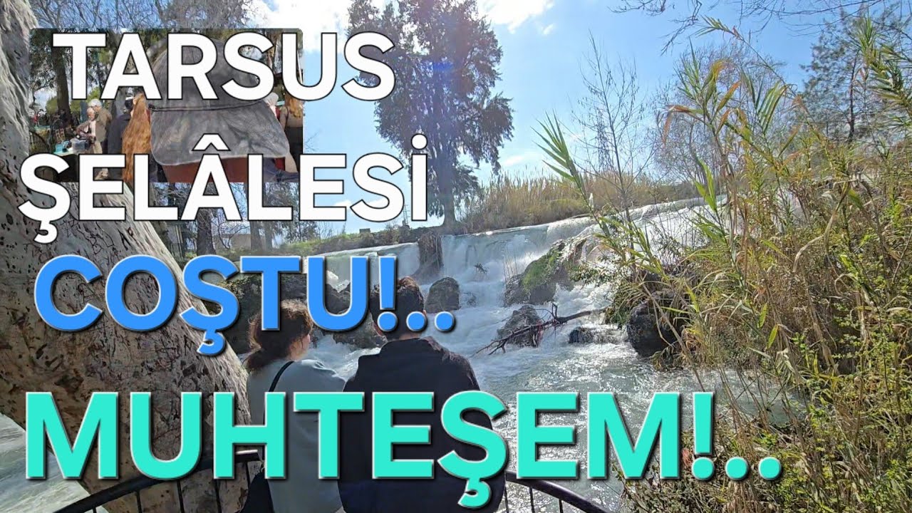 TARSUS ŞELÂLESİNDEYİM...#tarsus #keşfet #şelale 