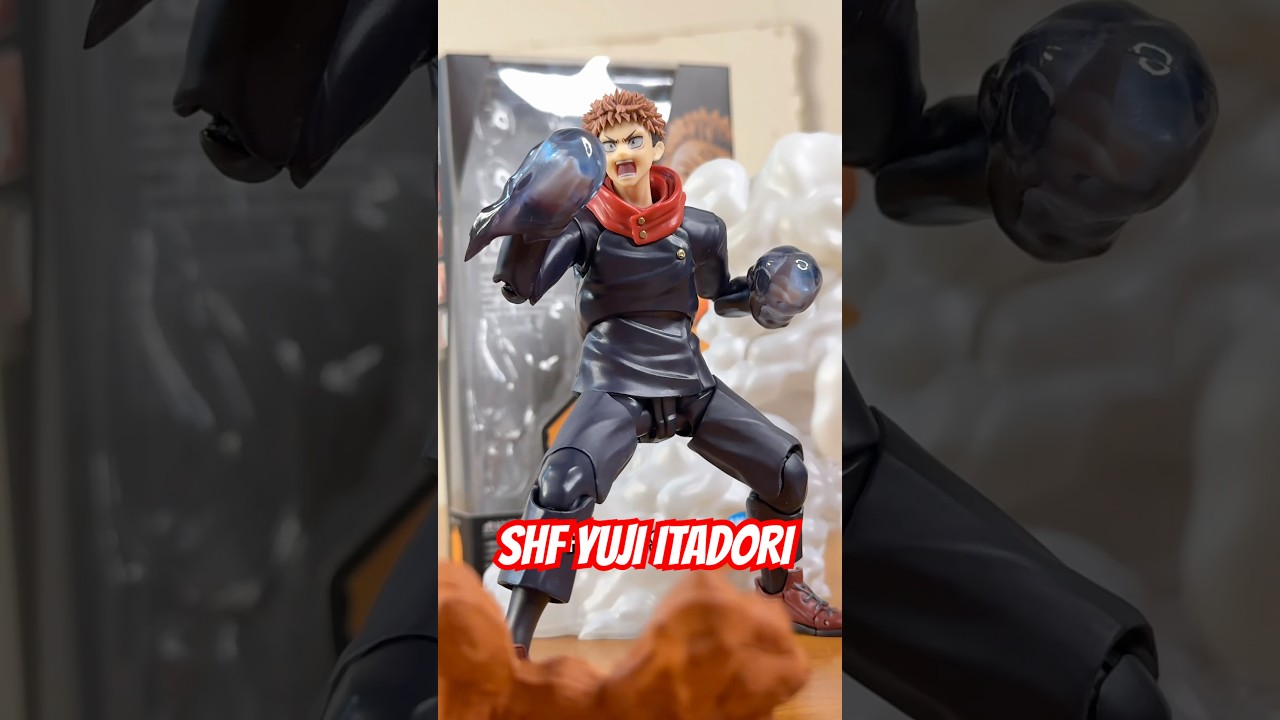 Обзор фигурки Юдзи Итадори из Jujutsu Kaisen от S.H. Figuarts! #jjk #shorts