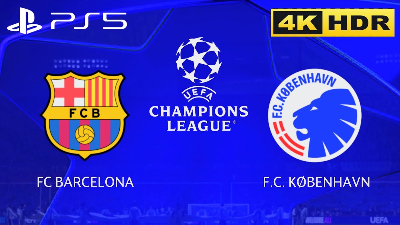 UCL Drama at Camp Nou! | Barcelona vs Copenhagen | PS5 FC26 4K (More Matches Daily!)