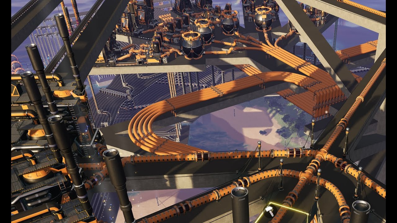 Satisfactory stream 4 Monster Deluted Fuel Factory part 4