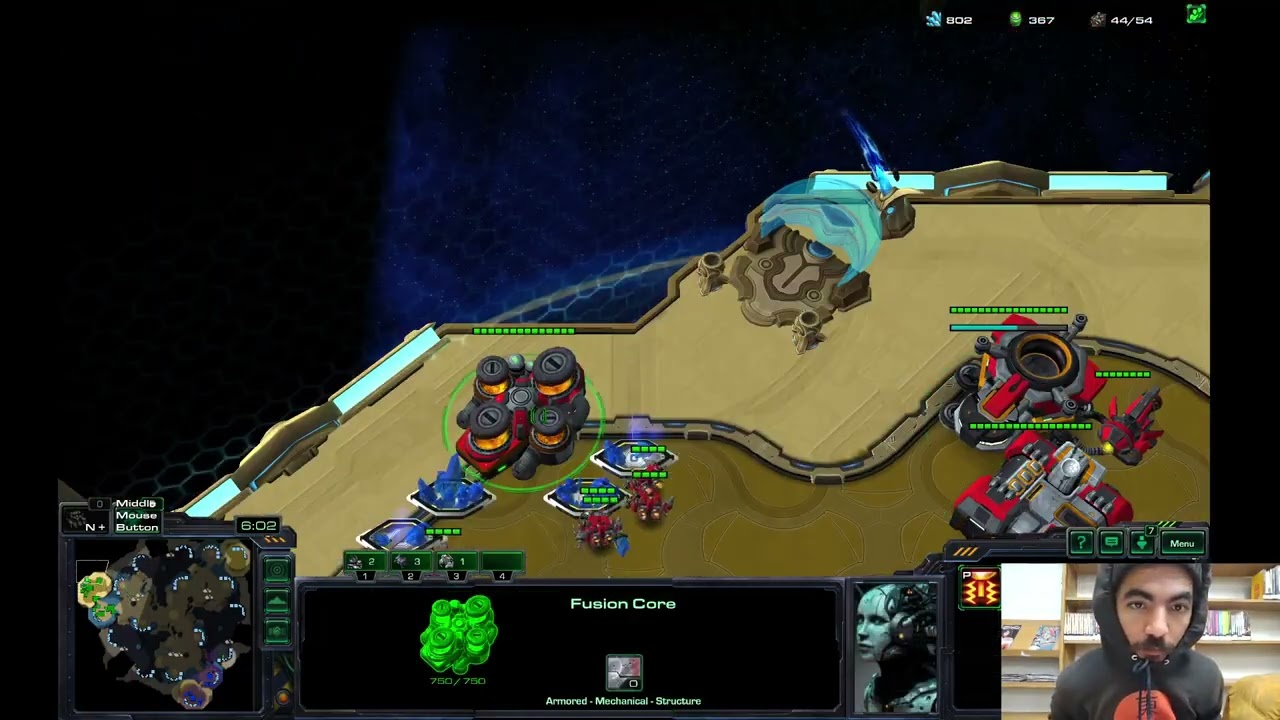 Hail mary nydus TvZ FPV/POV (Starcraft II)