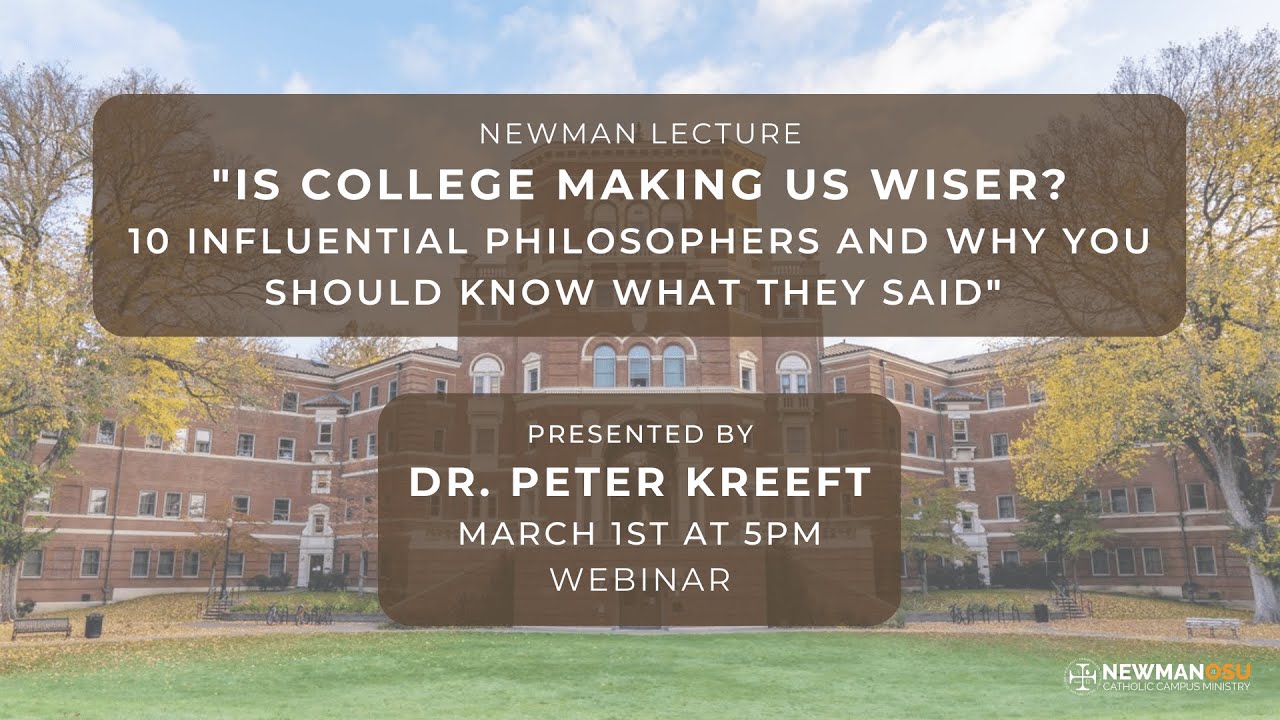 Dr. Peter Kreeft - 