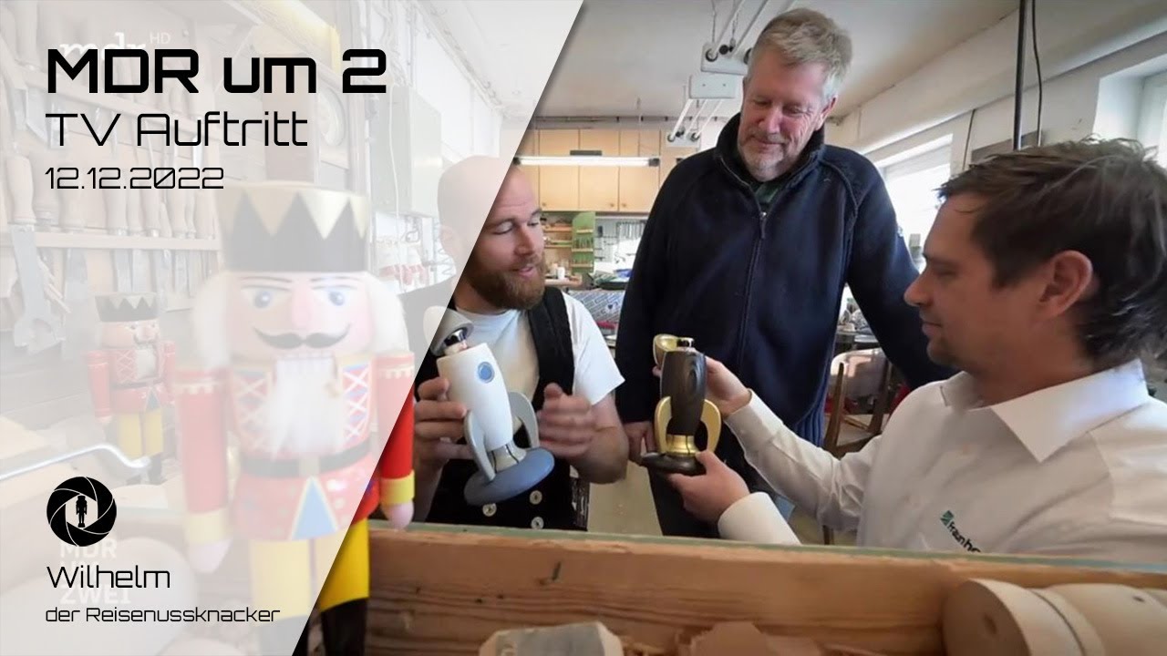 MDR um 2 | TV Auftritt | 12.12.2022 | Wilhelm der Reisenussknacker | Meet The Nutcracker