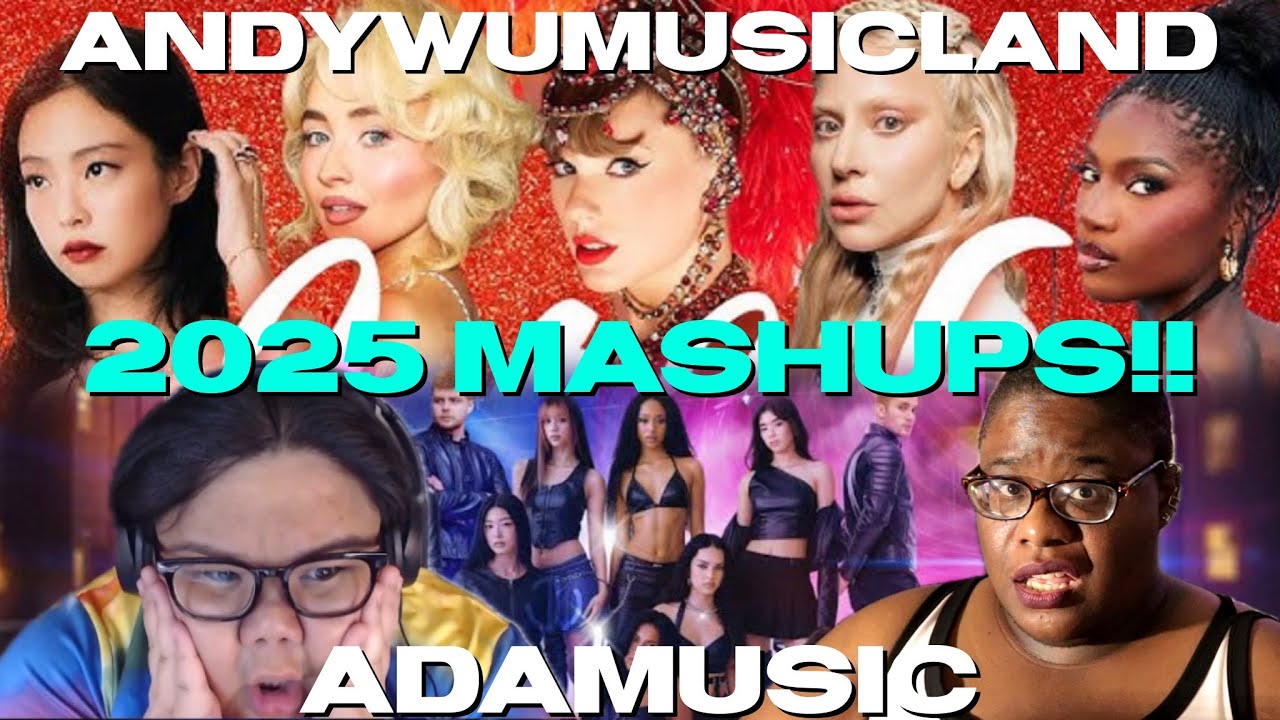 REACTING TO 2025 YEAR END MEGAMIXES!! @ADWMUSICLAND  & @AdamusicVideos 